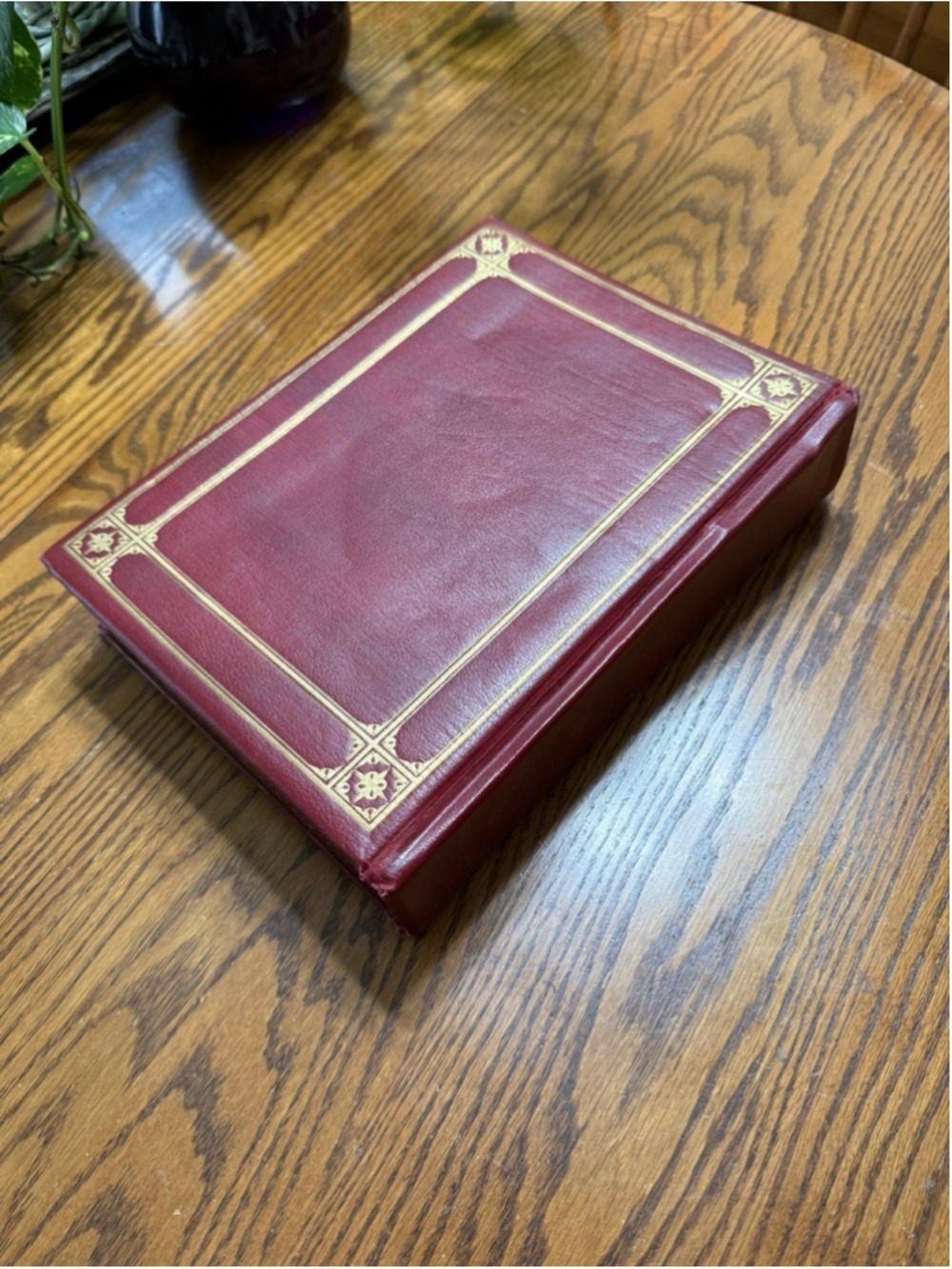 Vintage Holy Bible Large Print Hard Cover - Picture 9 of 13